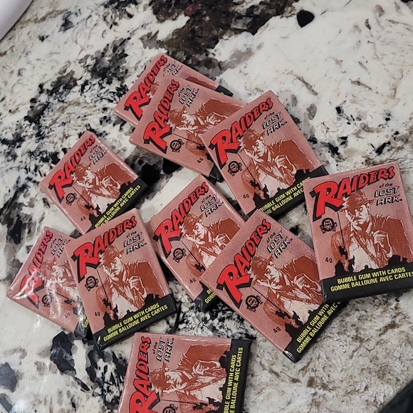 Raiders of the lost Ark single wax packs, $10 per package - Picture 3 of 3
